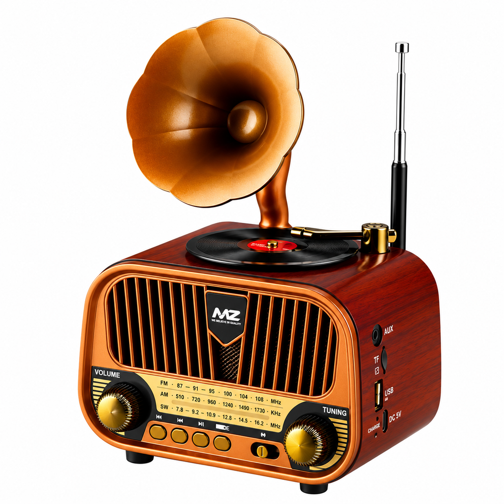 MZ M427SP Mini Retro Bluetooth Speaker